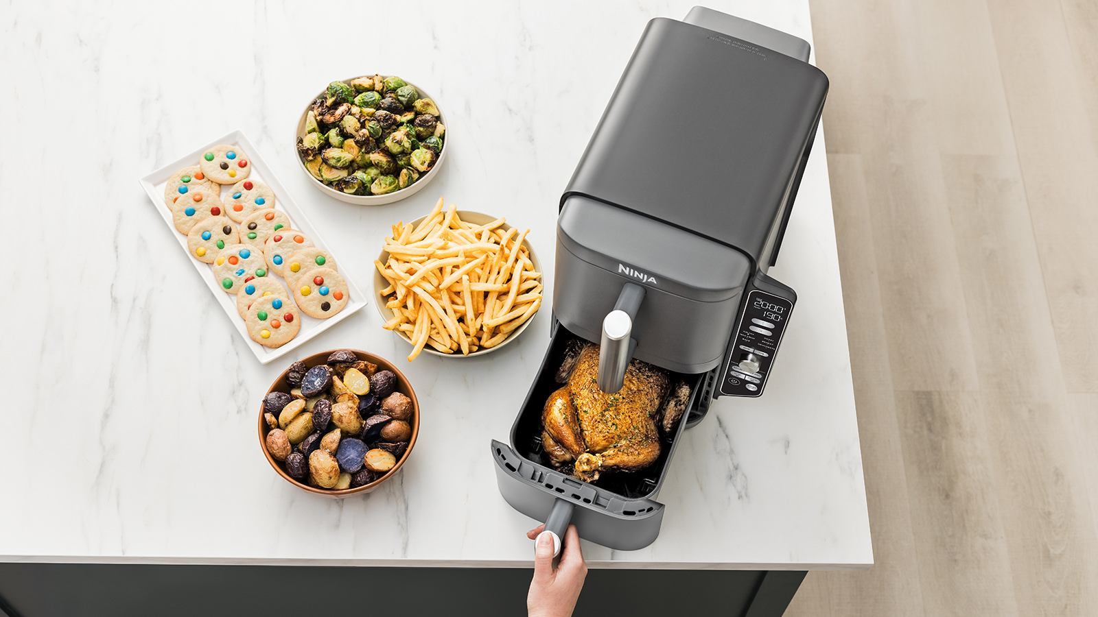An air fryer-only pop-up restaurant appeared in London last week - - Vimarsana News