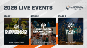 Blizzard confirms dates and locations for Overwatch Champions Series 2026 live events