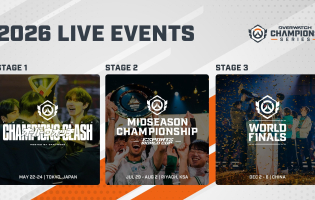 Blizzard confirms dates and locations for Overwatch Champions Series 2026 live events