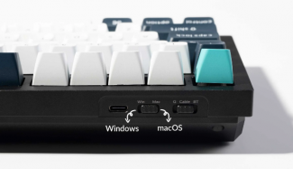 Keychron Q3 Max QMK/VIA Wireless Custom Keyboard (Gateron Jupiter Banana)