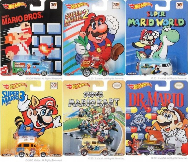 Mattel and Nintendo to team up for Mario Hot Wheels series