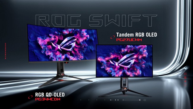 Tandem RGB OLED gaming monitors will soon hit markets