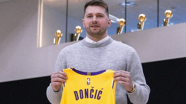 Luka Dončić says it's a dream come true to play alongside LeBron, but "it was really hard at first"
