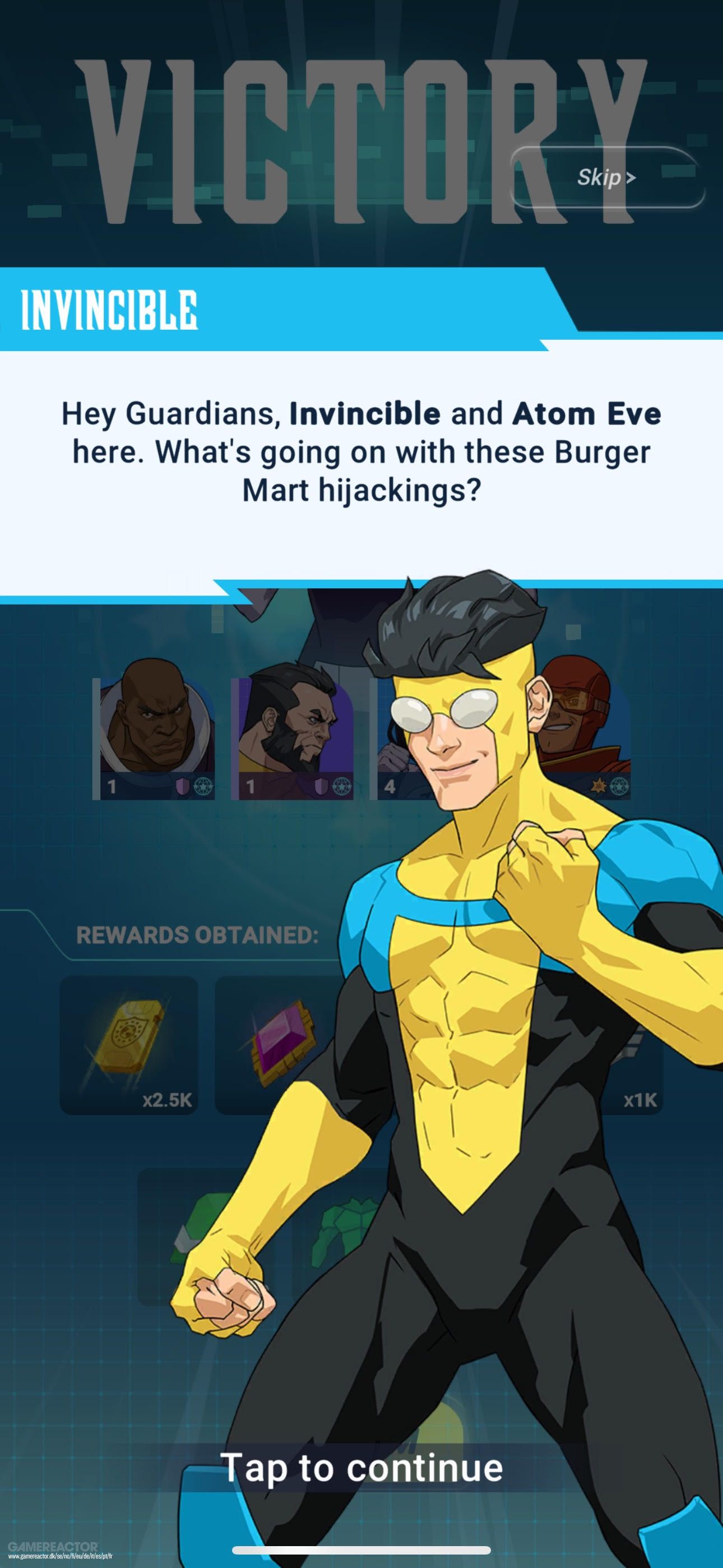 Invincible Game Screenshot