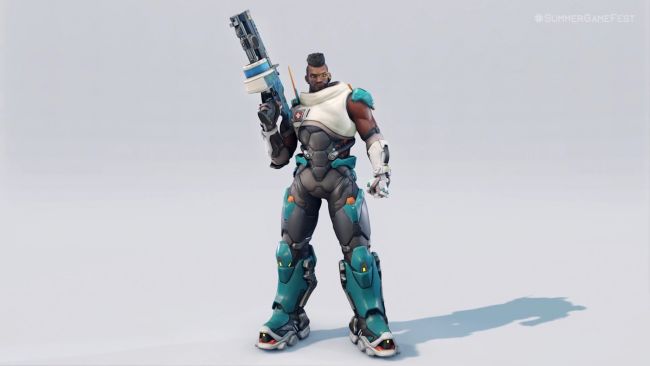 Overwatch 2 character models for Baptiste and Sombra shown during the Summer Game Fest