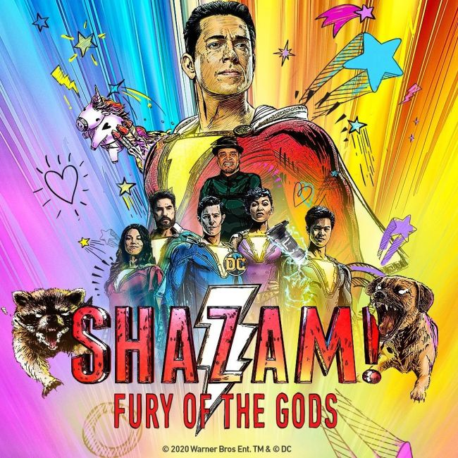 Shazam 2 promises humour and action 