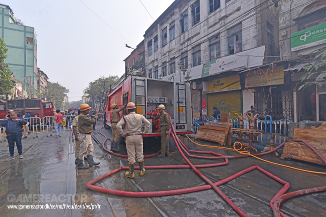 A fire at a hotel in Kolkata has left nine people dead, including a child