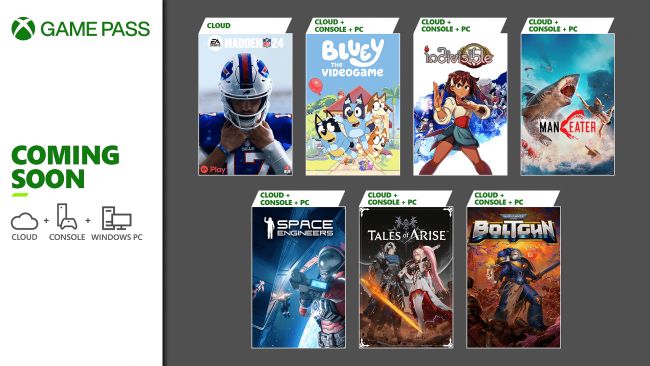 Maneater, Madden NFL 24 and Warhammer 40,000: Boltgun are coming to Game Pass