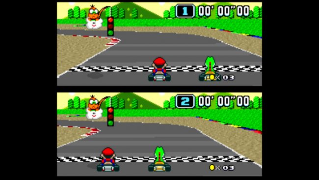 Super Mario Kart, Super Nintendo, Jogos