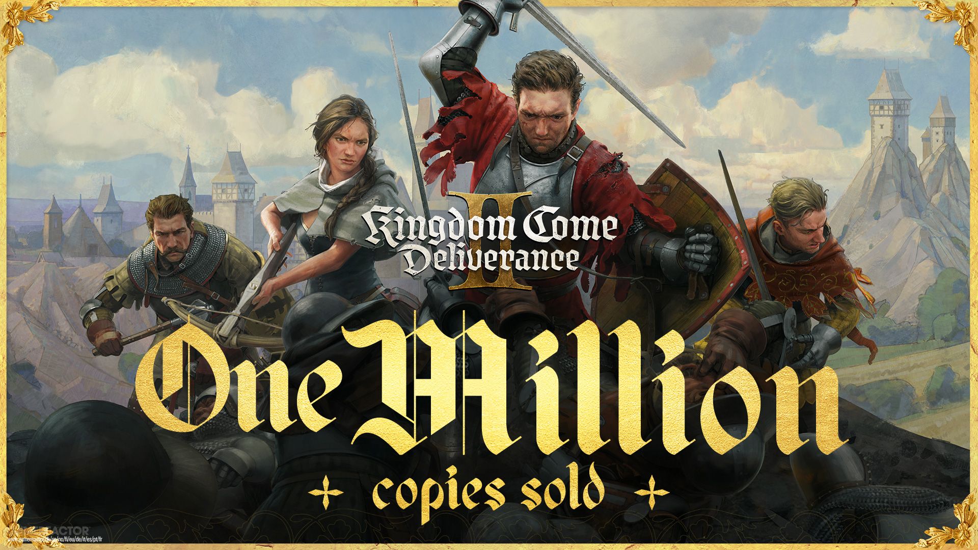 Kingdom Come: Deliverance II sold one million copies in less than 24 hours