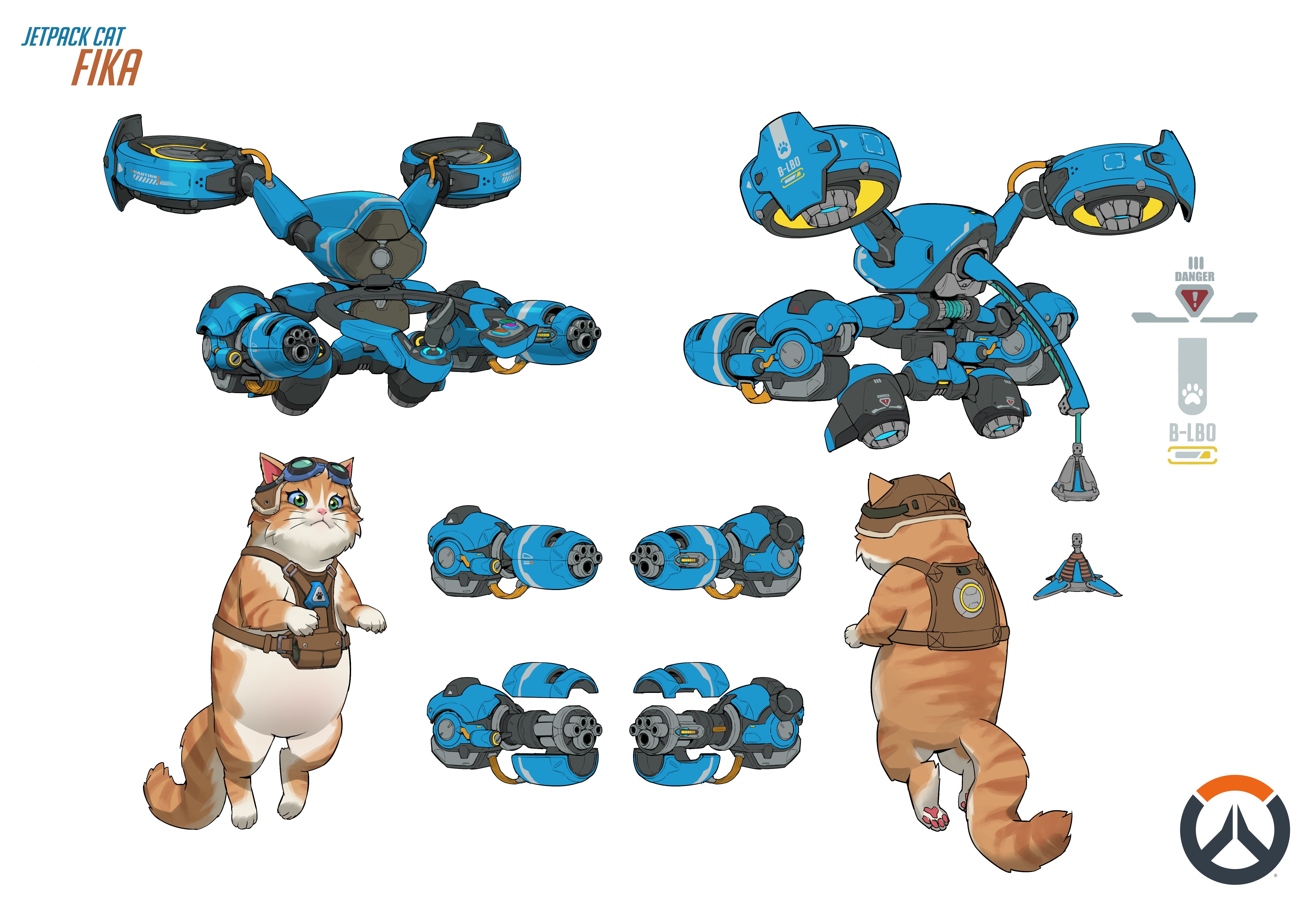 Some skins for Overwatch's Jetpack Cat will be inspired by the ...