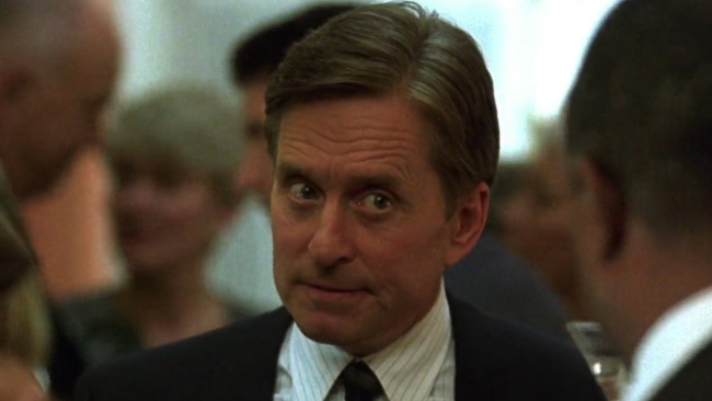 Michael Douglas' top five performances