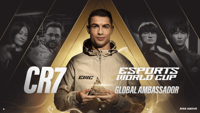 Cristiano Ronaldo joins the Esports World Cup as a global ambassador