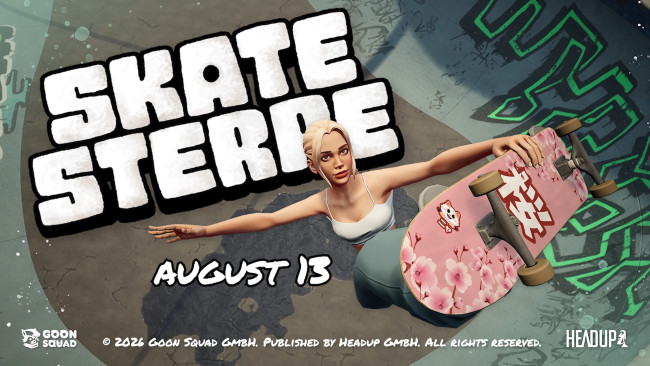New skateboarding game Skatesterre presented ahead of its release next month