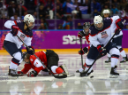 Team USA ice hockey captain Hilary Knight labels Trump's joke as distasteful and defends the men's team