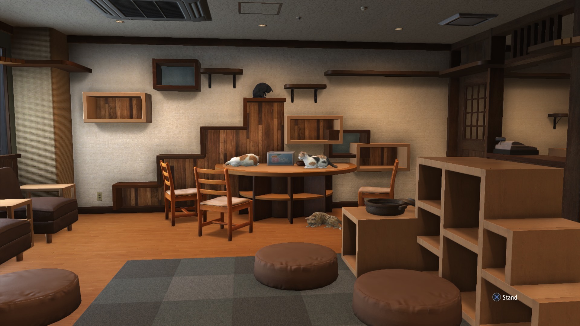 You'll want to pay the cat café a visit in Yakuza 6 Yakuza 6 The