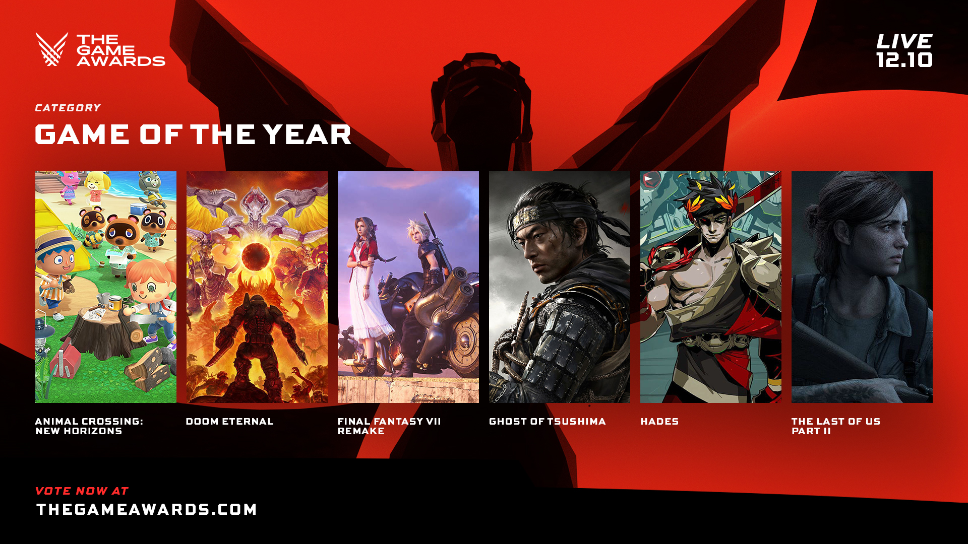 The Game Awards nominees have been announced - - Gamereactor
