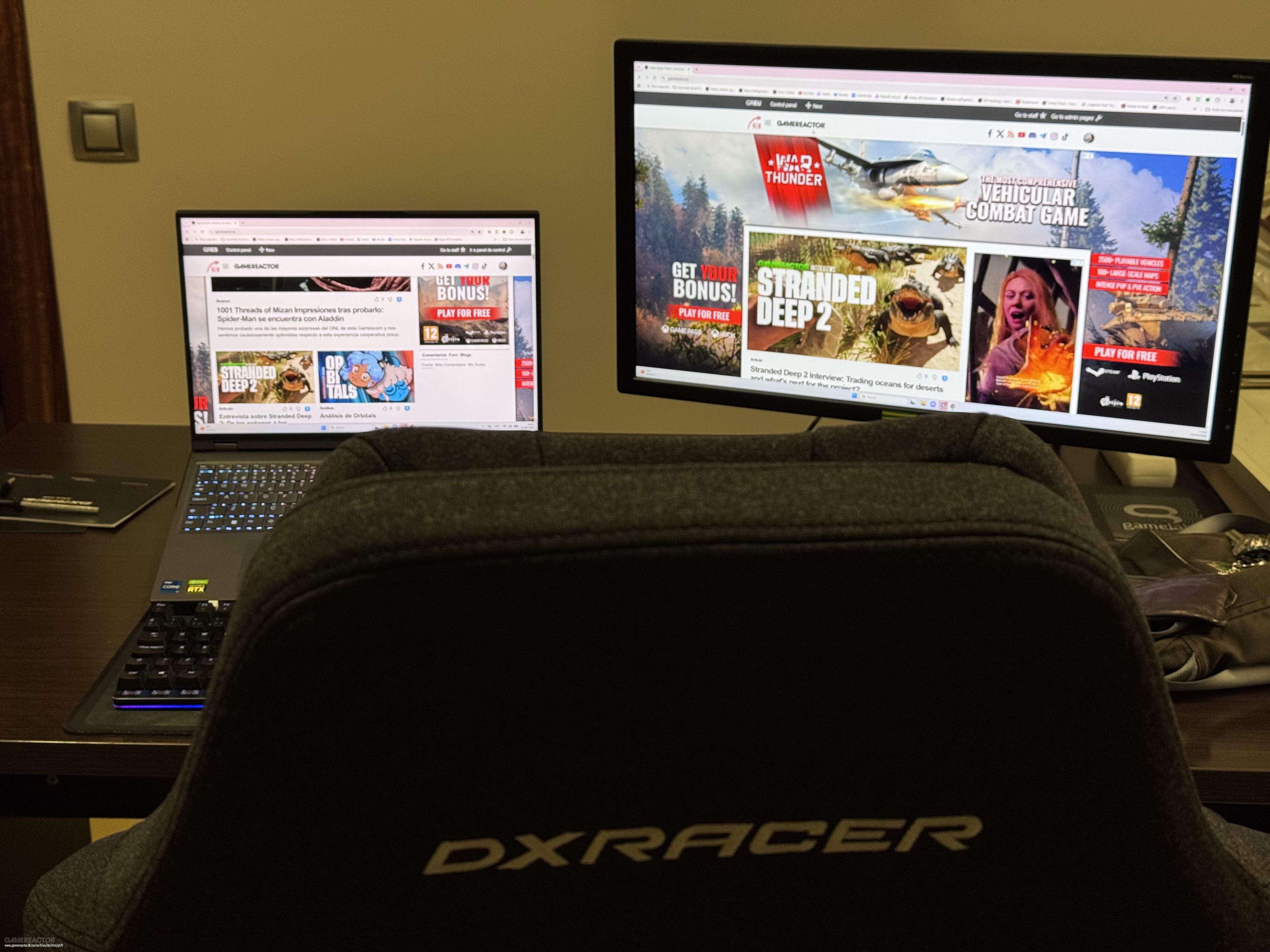 DXRacer Master gaming chair