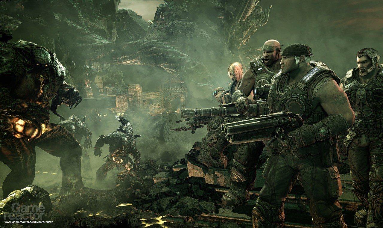 Three from Gears of War 3