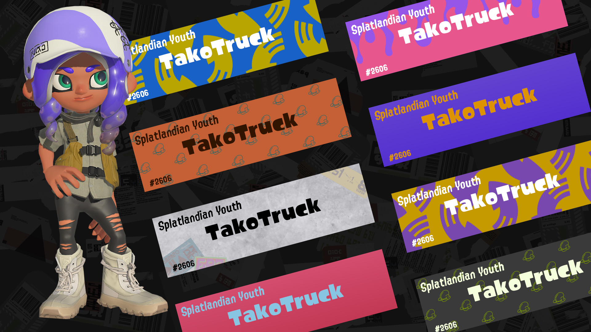 Splatoon 3 gives you a customisable banner with title