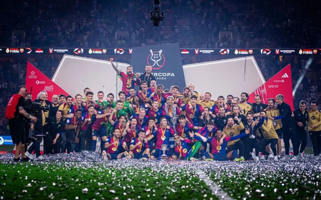 Barcelona thrashed Real Madrid again: 5-2 in the Super Cup final