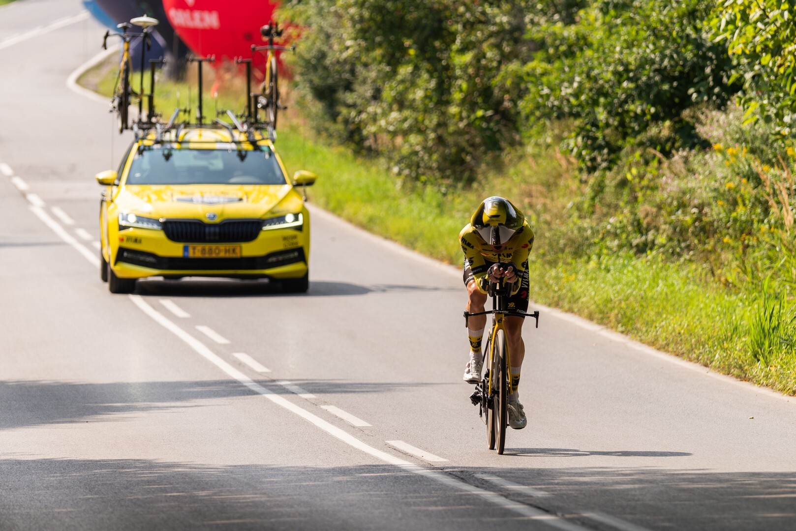 Team Visma boss says Tour de France is "rigged" after late-night anti-doping controls that affected Vingegaard