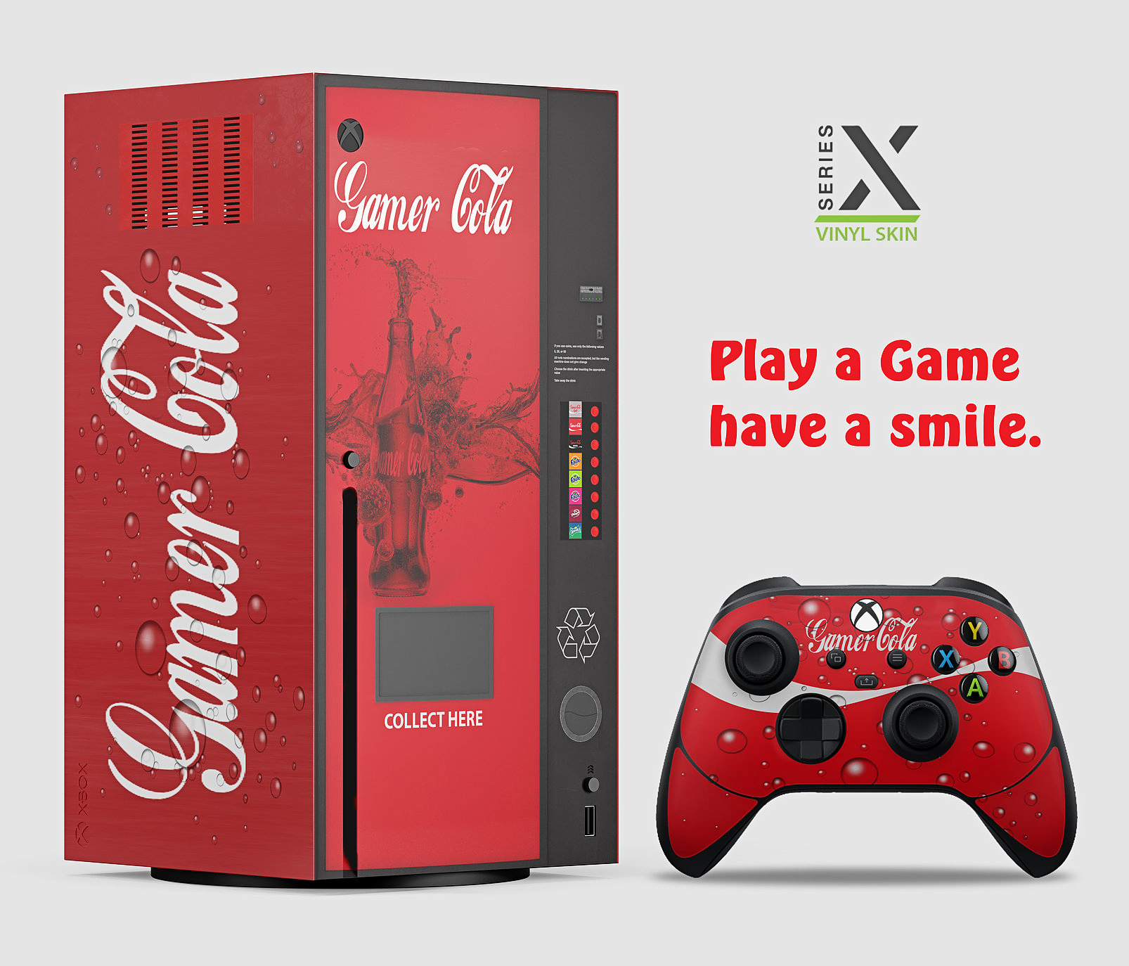thumbnail image 2 of Xbox Series S Skin Stickers - Full Body Vinyl Decal Cover With Galaxy Design 2 of 10