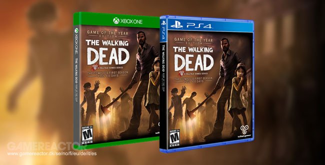 Disc release for The Walking Dead PS4 and Xbox One