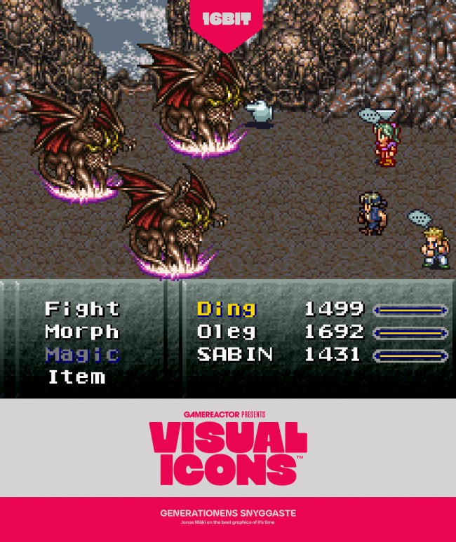 Best looking graphics of the generation: 16-bit