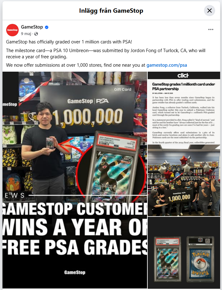 Gamestop banks on Pokmon and Bitcoin as sales strategy - - Gamereactor Gamestop banks on Pokmon and Bitcoin as sales strategy - - Gamereactor