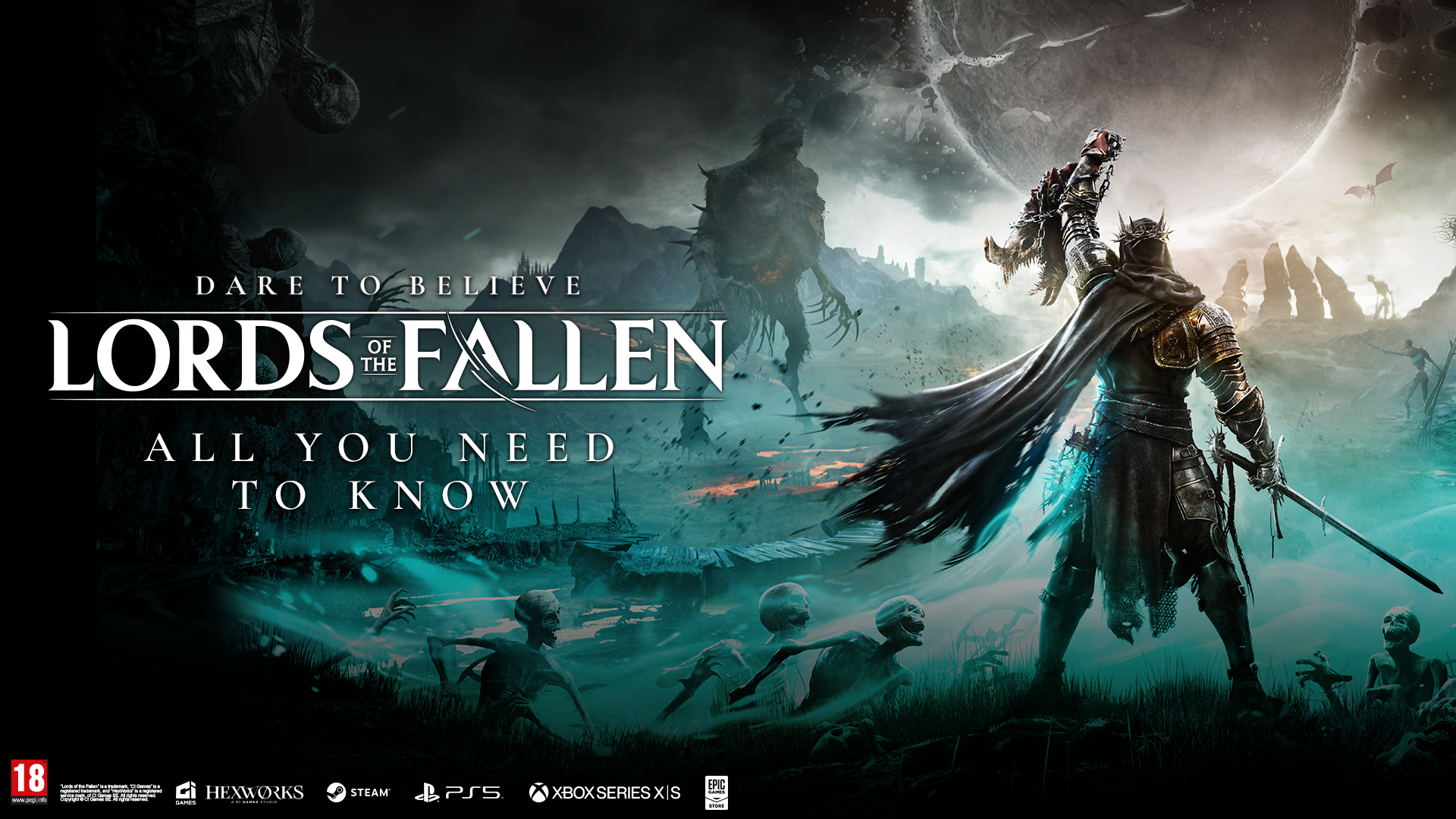 Lords of the Fallen Wallpaper 4K, 2023, PC Games, PlayStation 5