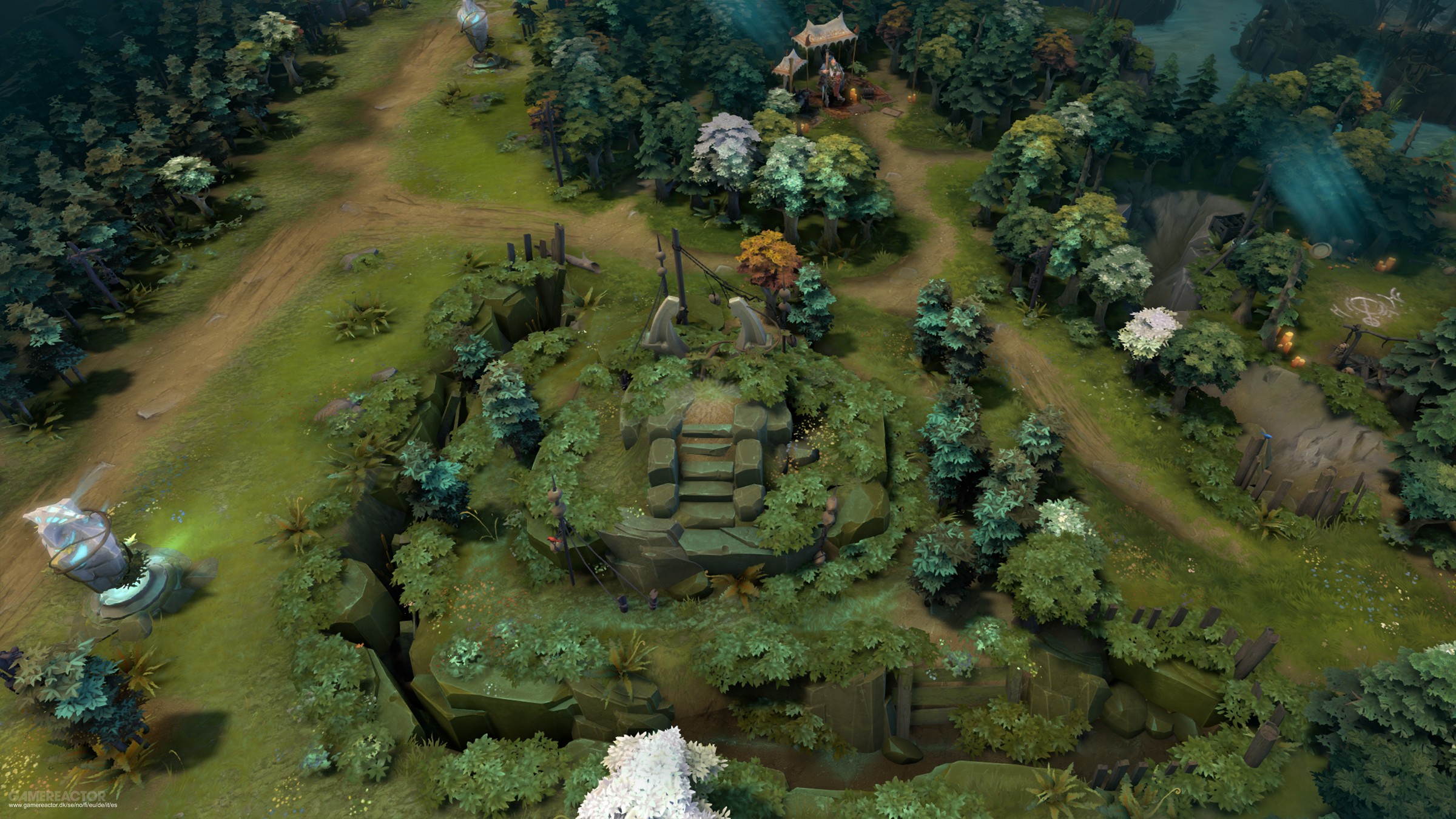 pictures of latest dota 2 update changes up the map layout 4 7