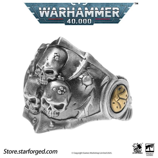 New Warhammer 40,000 rings let you show your love for Papa Nurgle
