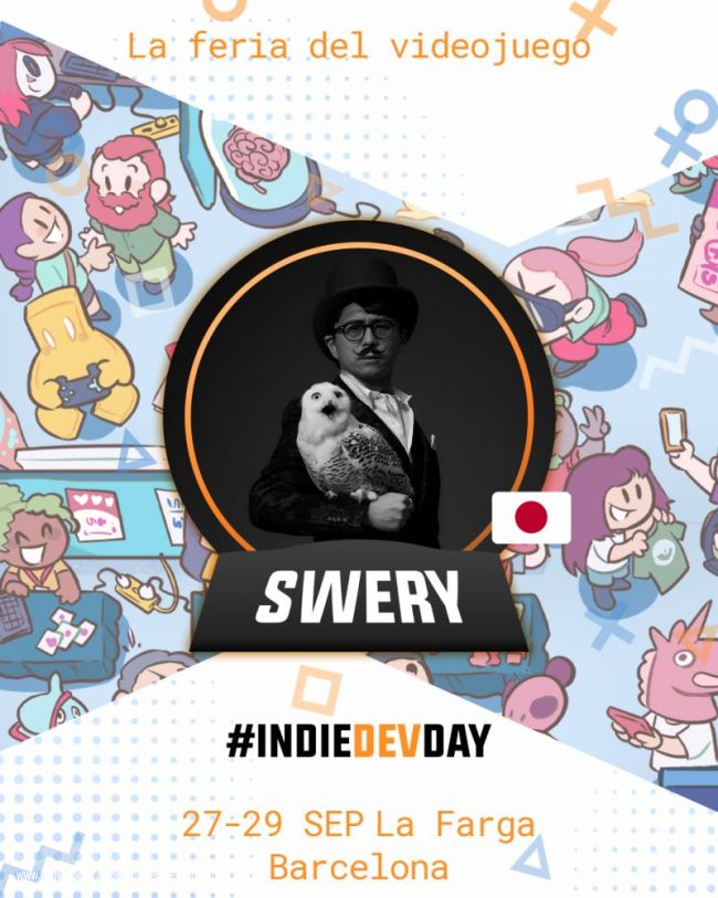 IndieDevDay Barcelona 2024 will have Swery as one of its featured guests