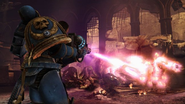Gameplay has been shown off for Warhammer 40,000: Space Marine II
