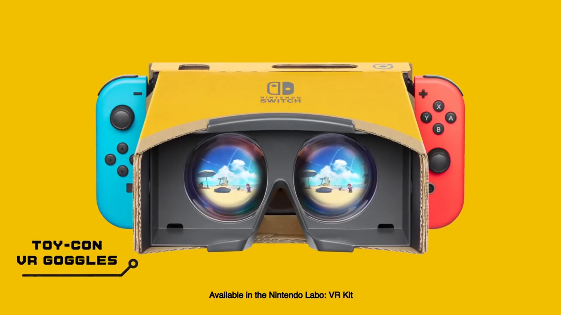 Mario and Zelda now playable in virtual reality via Labo VR Kit