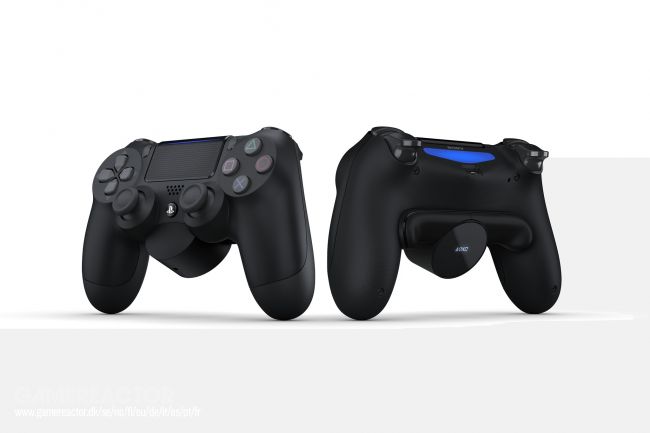 Back button attachment announced for the Dualshock 4