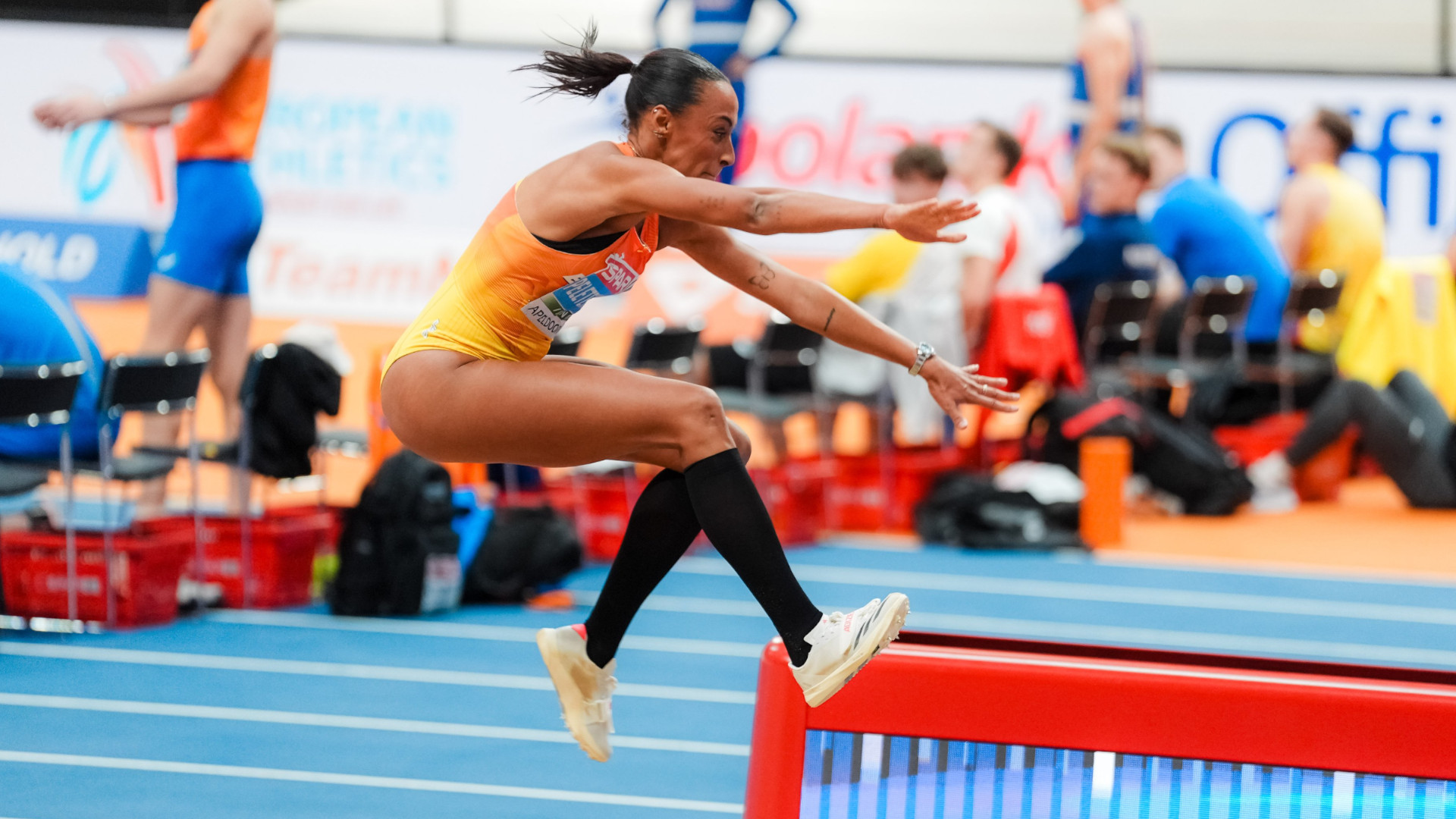 Ana Peleteiro conquista el oro en los Europeos de Atletismo en Pista Cubierta