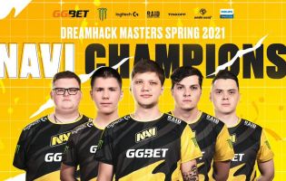 Natus Vincere are the DreamHack Masters Spring 2021 Champions