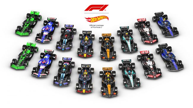 Formula 1 and Mattel team up for Hot Wheels collection