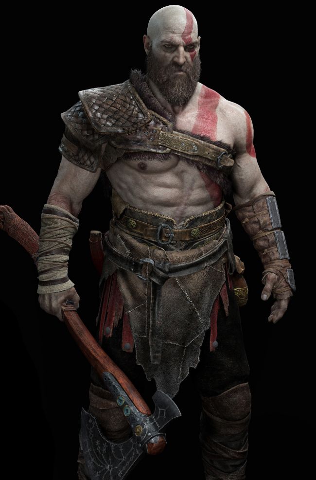 Kratos, God of War 2018