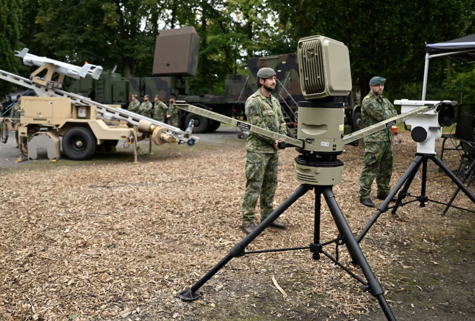 This is the Dutch military's improvised answer to rising drone threats
