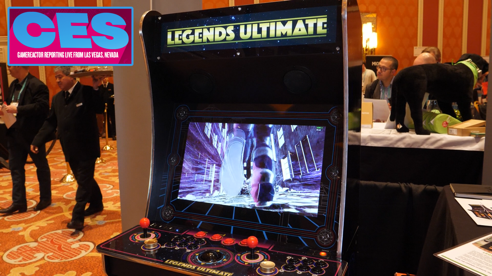 The Legends Ultimate Arcade on show at CES 2020 Gamereactor