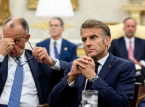 Macron and Merz to discuss troubled &euro;100bn fighter project
