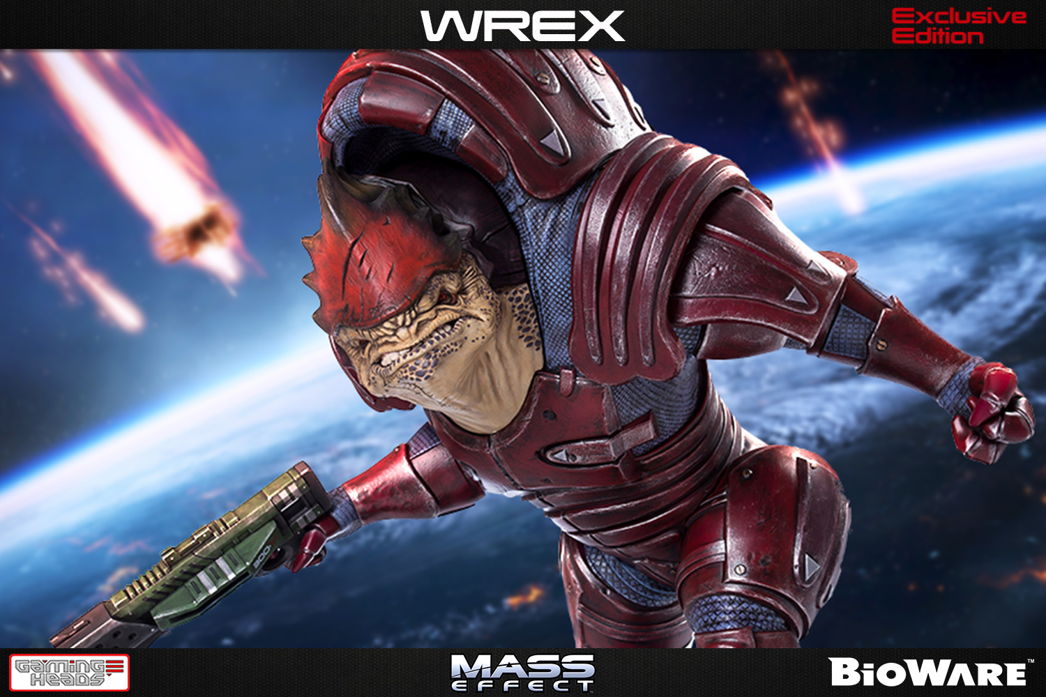 Pictures Of Gaming Heads Unveils Mass Effect Urdnot Wrex Statue 1 4 Images, Photos, Reviews