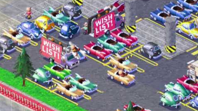 Tycoon chaos returns in retro-styled Car Park Capital