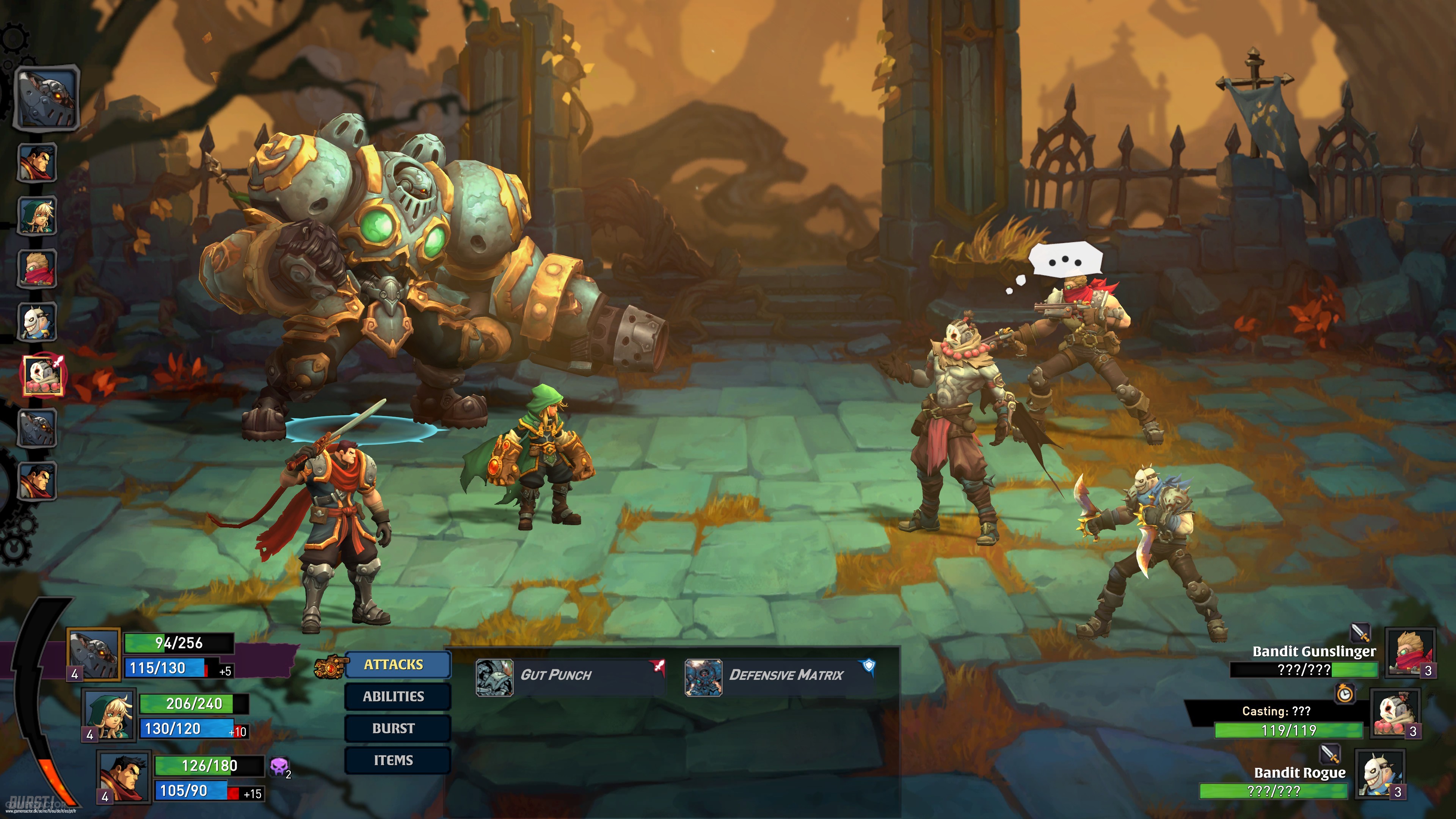 RPG DE TURNO PRA PC - BATTLE CHASERS NIGHTWAR