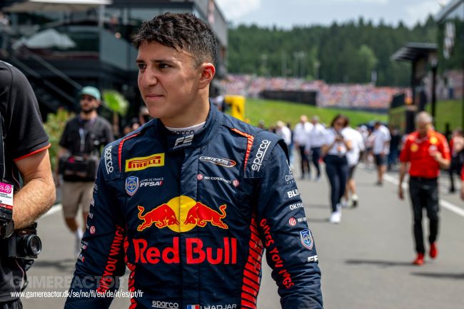 Isack Hadjar, F2 runner up, promoted to Red Bull's sister team RB in Formula 1