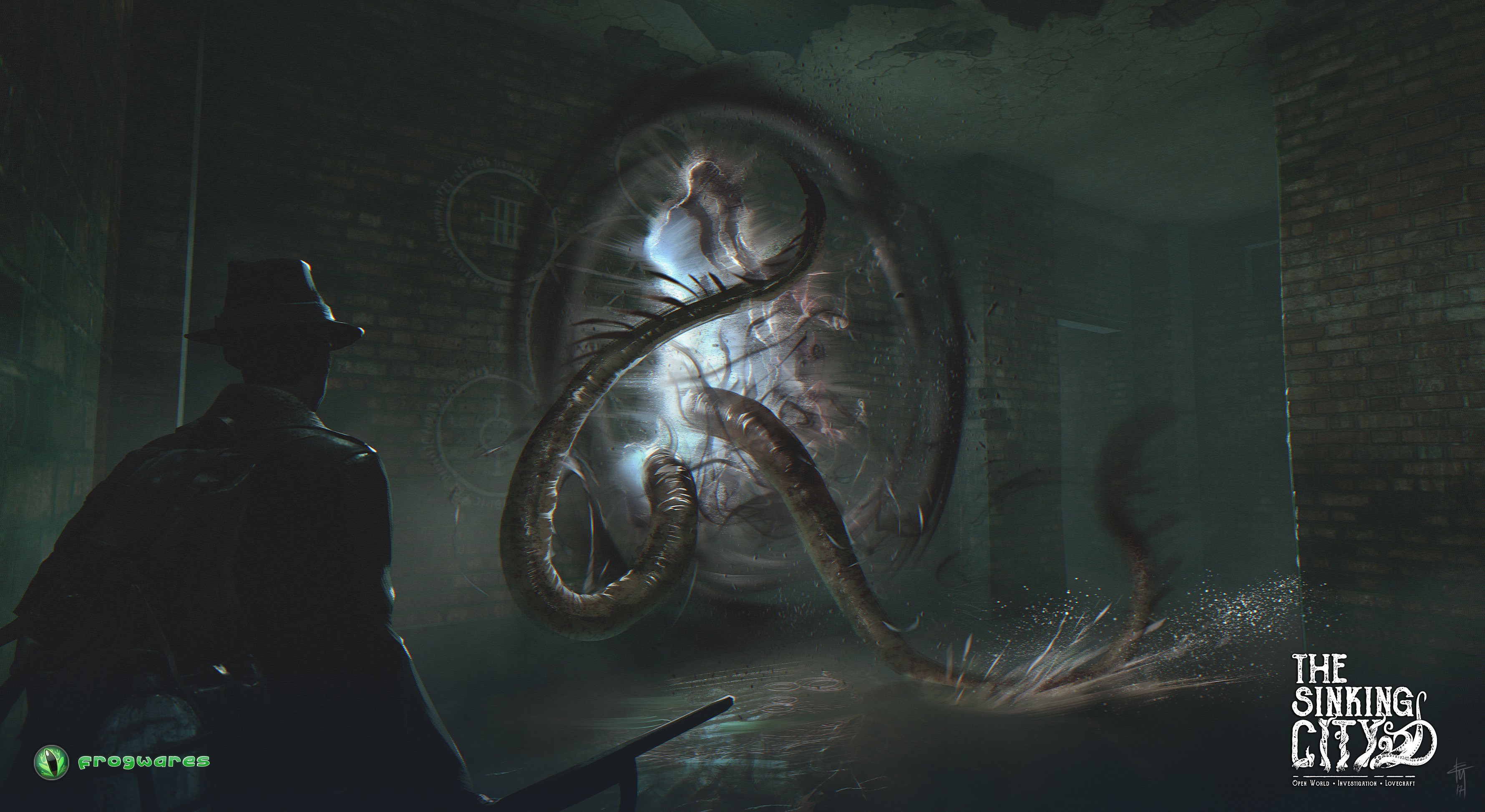 Watch 40 minutes of The Sinking City right here