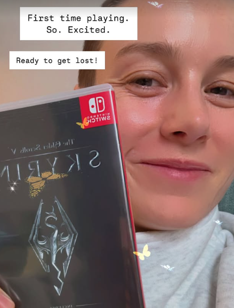 Captain Marvel star Brie Larson reveals she's finally started playing Skyrim